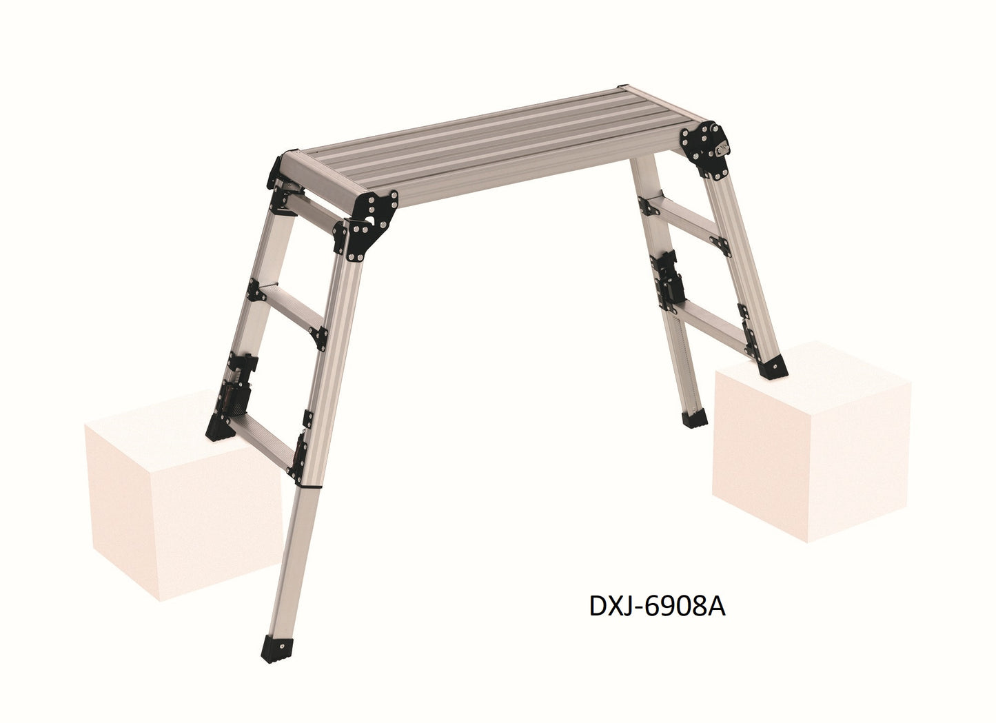 四脚アジャスタ式足場台【DXJ-A】~上部操作スタッピー~