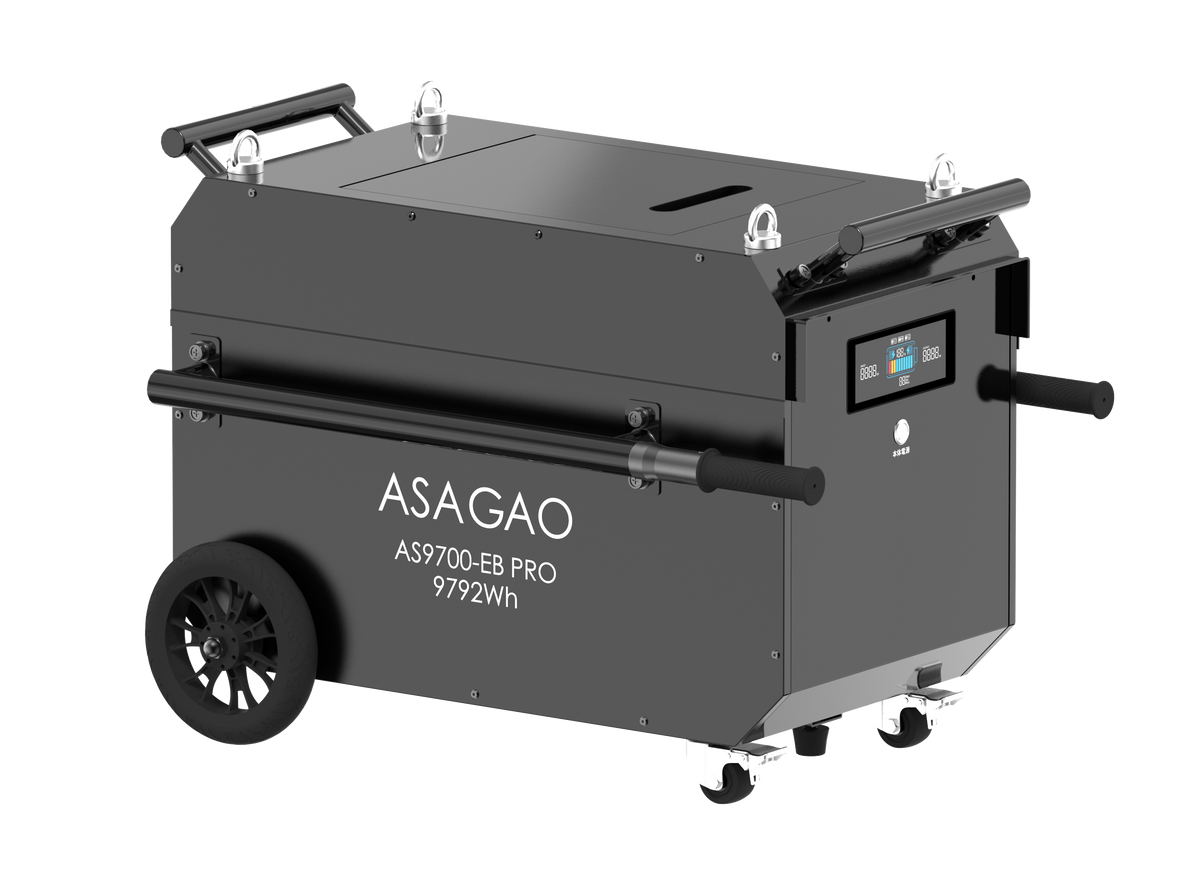 ASAGAO　AS9700PRO増設バッテリー　9792Wh