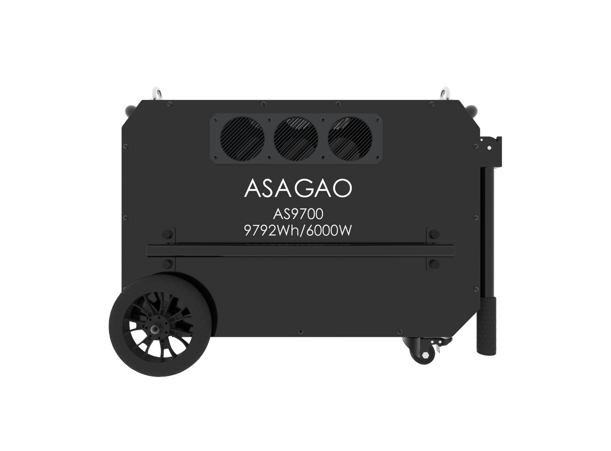 ASAGAO　大型ポータブル電源　AS9700（9792Wh・6000W）