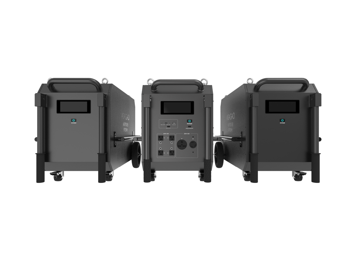 ASAGAO　大型ポータブル電源　AS9700（9792Wh・6000W）