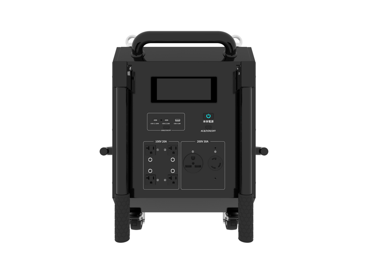 ASAGAO　大型ポータブル電源　AS9700（9792Wh・6000W）