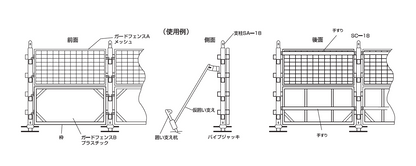 【シンワキャッチャー】　ガードフェンス