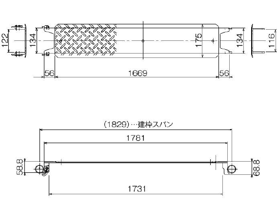 布板隙間埋めステップSKS6　5枚